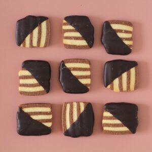 Sablés graphiques chocolat