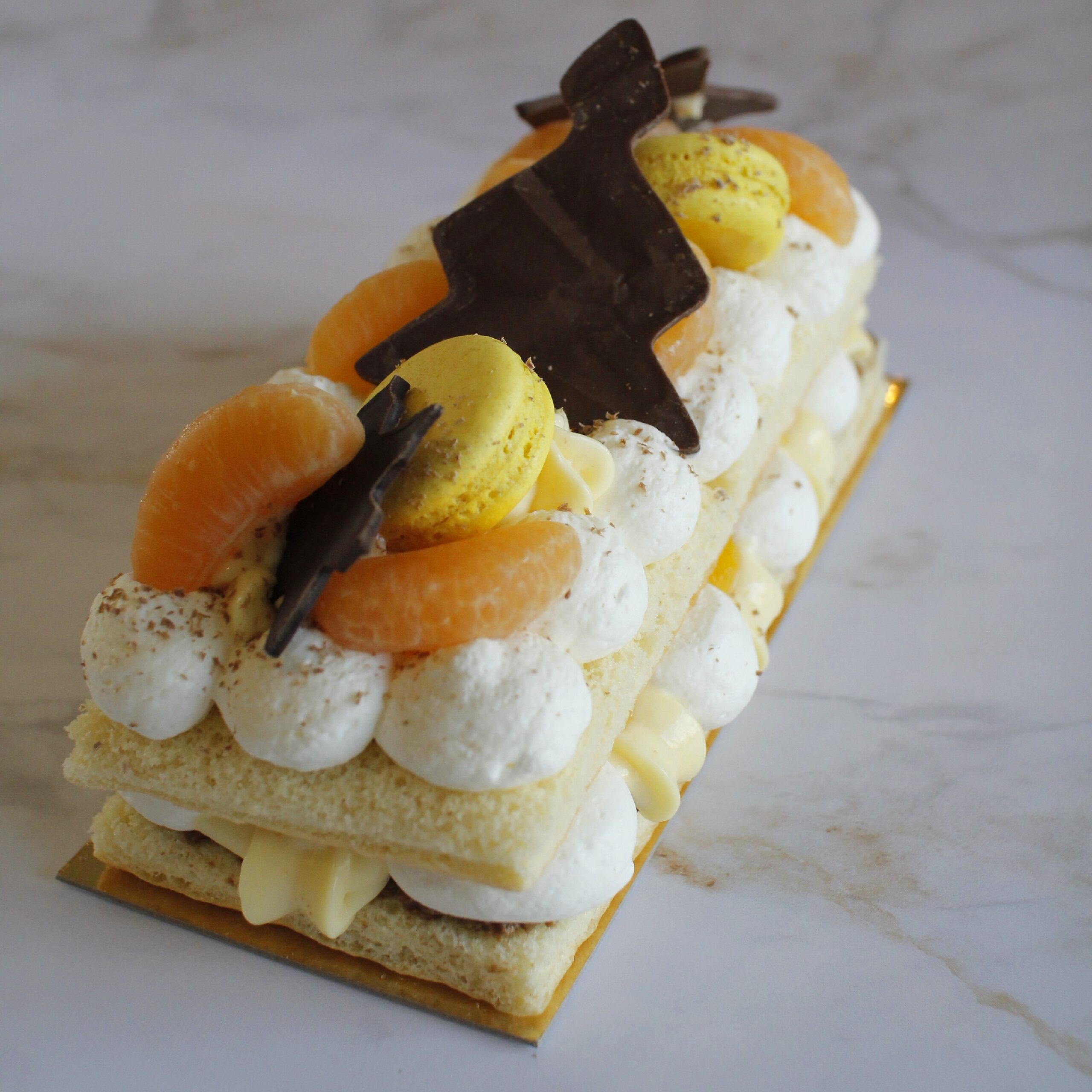 Bûche Clémentine, Citron et Speculoos – Image 3