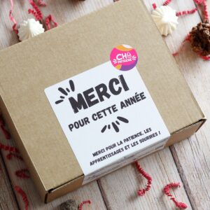 Coffret cadeau "Merci pour cette année"